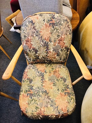 Lot 76 - A suite of three Ercol lounge chairs