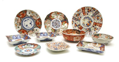 Lot 344 - A collection of Japanese Imari