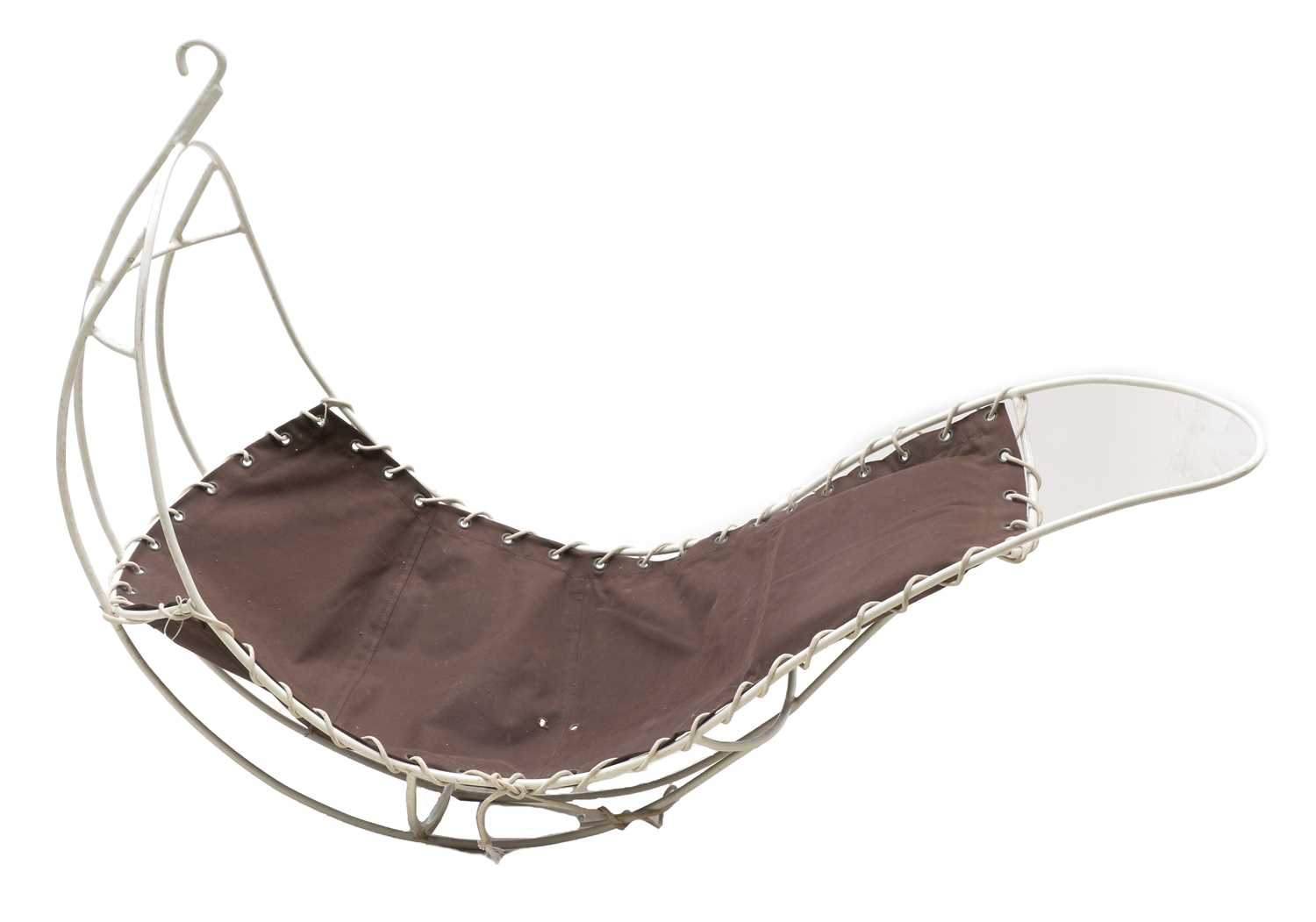 Lot 65 - A hanging leaf chair