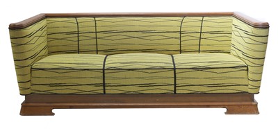 Lot 380 - A Danish Art Deco two-seater settee