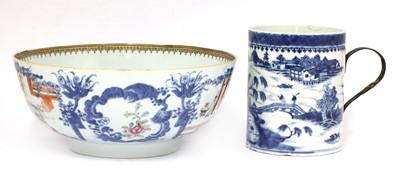 Lot 439 - A Chinese famille rose punch bowl