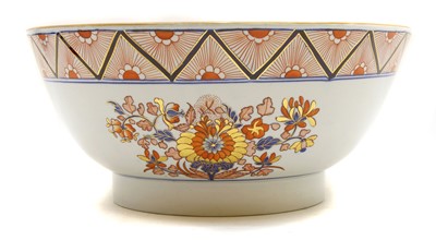 Lot 91 - A 19th century Crown Derby punch bowl