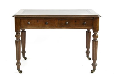 Lot 564A - A 19th century mahogany writing table