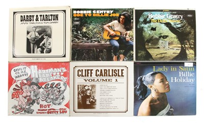 Lot 70 - Vinyl – Predominantly Bluegrass & Country plus Western Swing