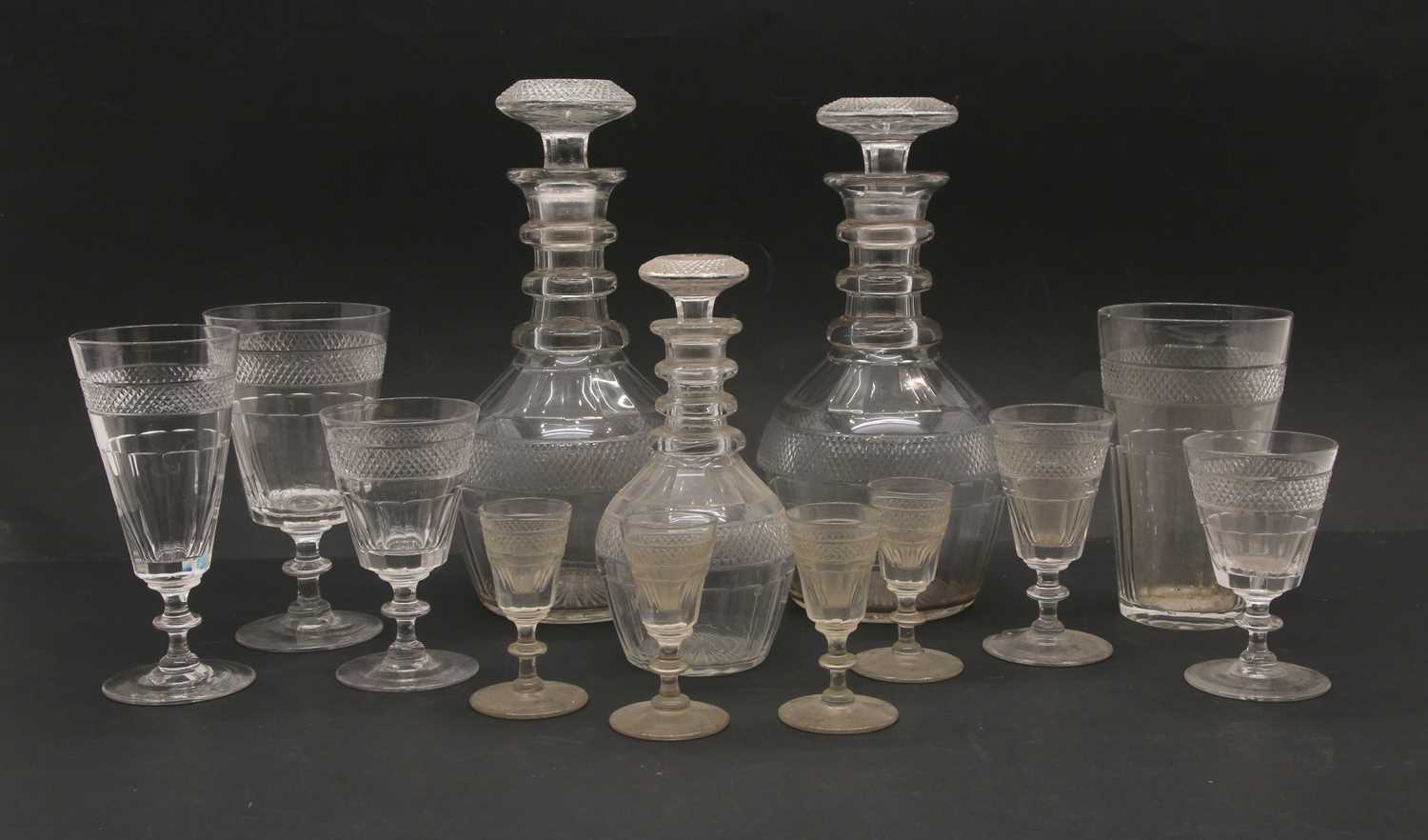 Lot 259 - A suite of Waterford cut glass
