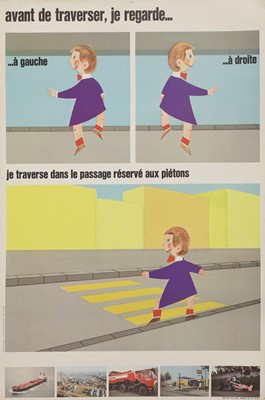 Lot 229 - A collection of French public information posters