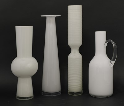 Lot 307 - Four tall vases
