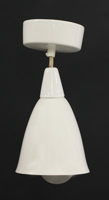 Lot 308 - A set of four model 370W BTC Original hanging pendant lights
