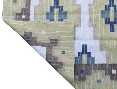 Lot 209 - A Swedish flat-weave rug