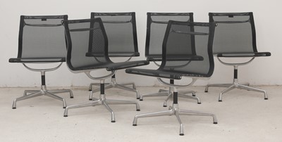 Lot 242 - Six 'EA105' desk chairs