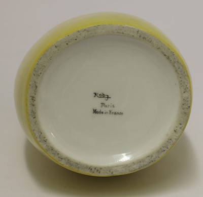 Lot 408 - A French Robj ‘Big Mama’ porcelain rum decanter and stopper