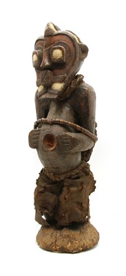 Lot 203 - A carved Igbo Tribal Fetish figure