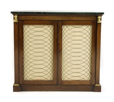 Lot 564 - A mahogany chiffonier