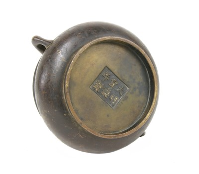 Lot 203 - A Chinese bronze incense burner