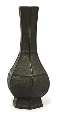 Lot 204 - A Chinese bronze vase