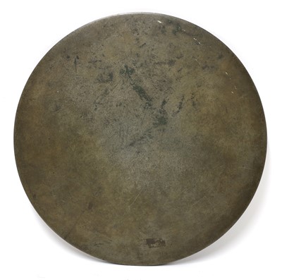 Lot 211 - A Chinese bronze mirror