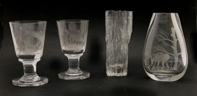 Lot 270 - An Ekenas glass vase