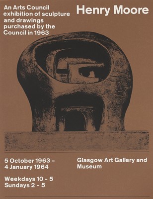 Lot 404 - Two Henry Moore Arts Council Exhibition posters