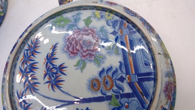 Lot 103 - A collection of Continental and other pottery table wares
