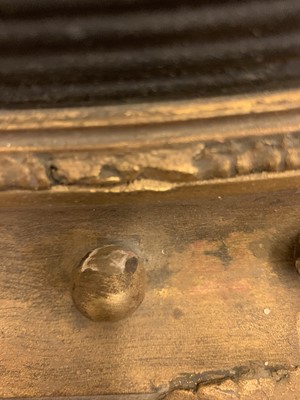 Lot 540 - A Regency gilt convex mirror