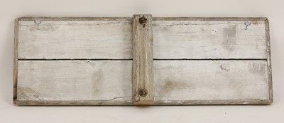Lot 110 - A painted pine nursery sign