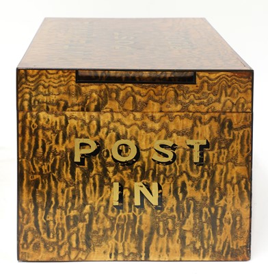 Lot 123 - A country house 'postbox'