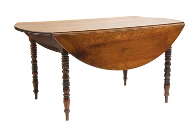 Lot 623 - A French chestnut dining table