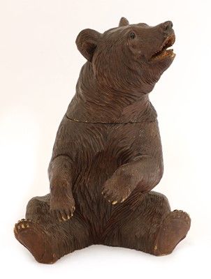 Lot 247 - A Black Forest seated bear