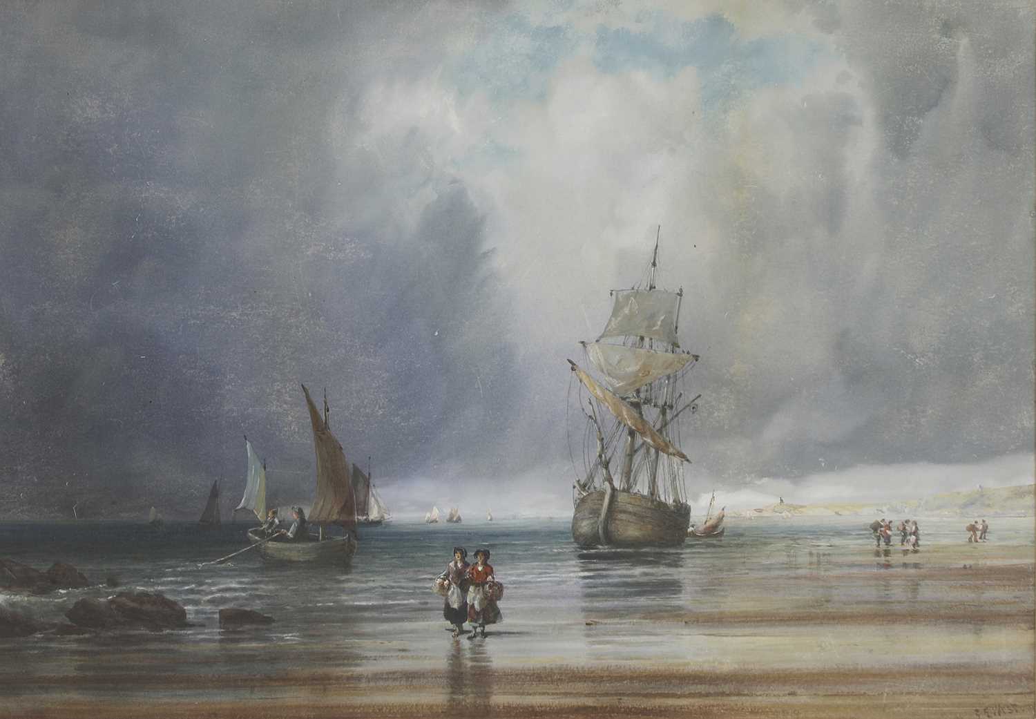 Lot 391 - Edgar E West (fl.1857-1892)