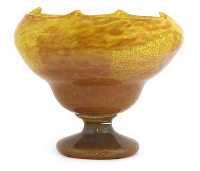 Lot 114 - A Daum pedestal bowl