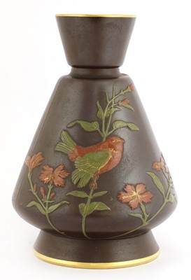 Lot 59 - A Minton glazed vase