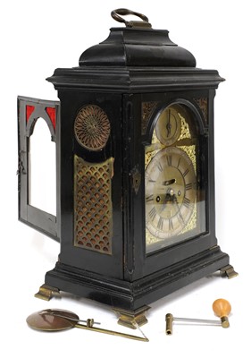 Lot 545 - A table clock by William Robins of London