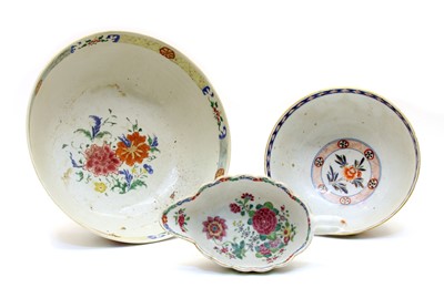 Lot 212 - Chinese porcelain, a famille rose bowl
