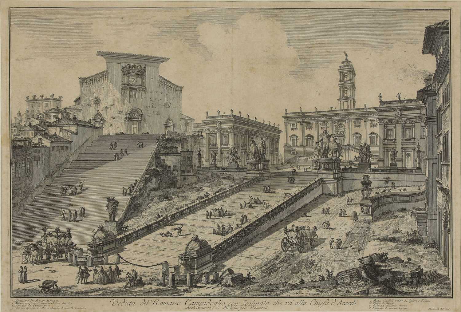 Lot 506 - Giovanni Battista Piranesi (Italian, 1720-1778)