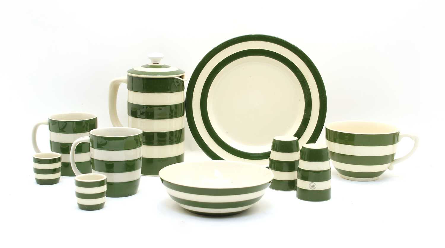 Lot 385 - A TG Green 'Adder' pattern Cornishware part