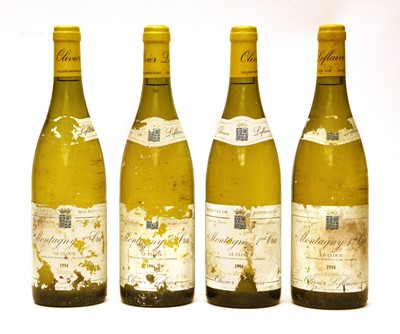 Lot 26 - Montagny, 1er Cru, Le Cloux, Olivier Leflaive, 1994, four bottles