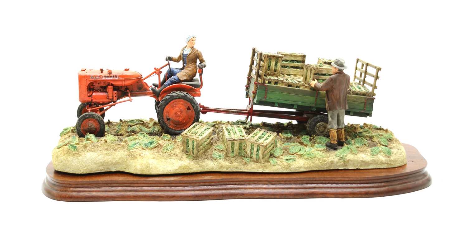 Lot 22 - Border FIne Arts 'Cut and Crafted' tractor group