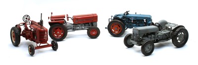 Lot 106 - Two Leonardo collection tractor groups