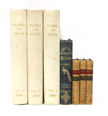 Lot 115 - 1- Flora and Sylva, 3 volumes.