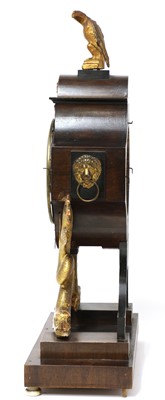Lot 877 - An Austrian table clock