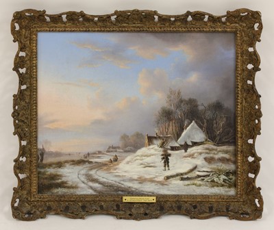Lot 661 - Follower of Andreas Schelfhout (Dutch, 1787-1870)