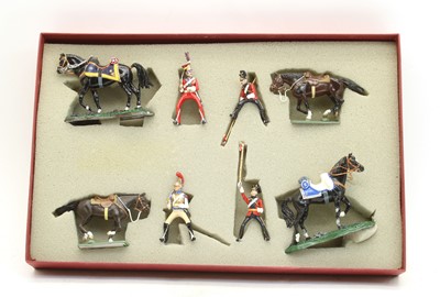 Lot 236 - A collection of unboxed Britains toy soldiers