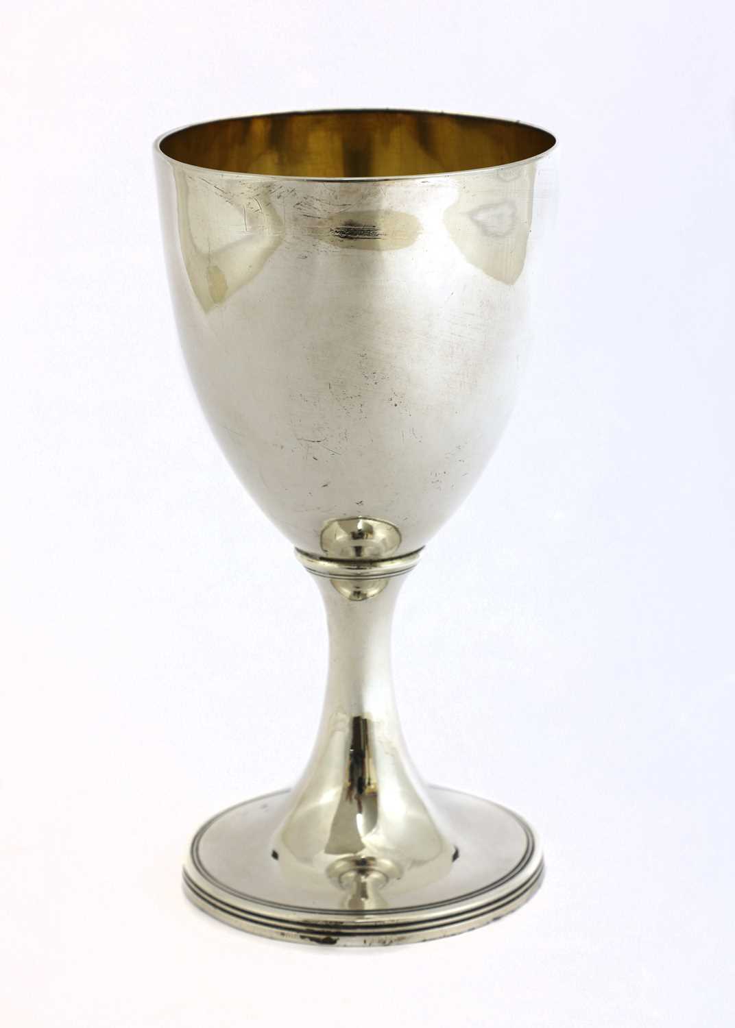 Lot 19 - A George III silver goblet