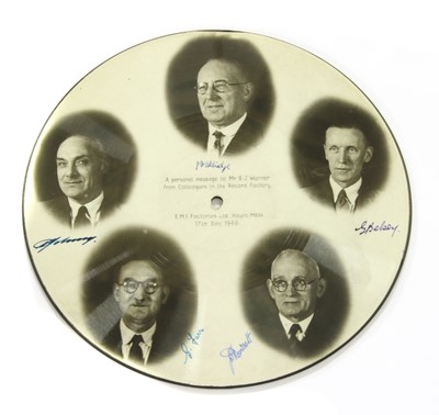 Lot 71 - HMV Single Sided Picture Disk