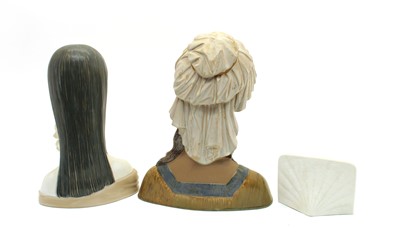 Lot 370 - 'Little Girl' a Lladro stoneware bust