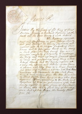 Lot 104 - A letter of appointment