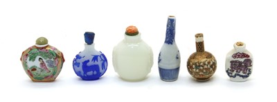 Lot 147 - A collection of Chinese snuff bottles