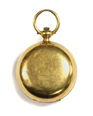 Lot 606 - An 18ct gold sovereign case