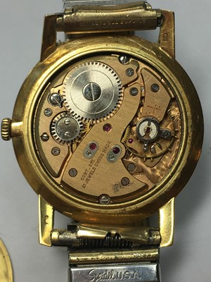 Lot 161 - A gentlemen's 18ct gold Cortébert 'Envoy' mechanical strap watch