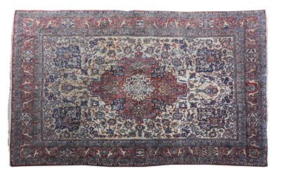 Lot 267 - A Persian Isfahan carpet